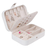 Maxbell Maxbell Jewelry Organizer Box Lightweight PU Leather for Earrings Watch Anniversary