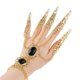 Maxbell Belly Dance Bracelet Dancing Props Fashion Indian for Costumes Party Women Black