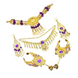 Maxbell Belly Dance Jewelry Set Bohemian for Bridal Party Women Girl Thanksgiving