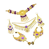 Maxbell Belly Dance Jewelry Set Bohemian for Bridal Party Women Girl Thanksgiving