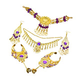 Maxbell Belly Dance Jewelry Set Bohemian for Bridal Party Women Girl Thanksgiving