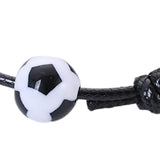 Maxbell Ball Charm Bracelet Adjustable Decorations Supplies for Sports Adults Football