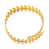 Maxbell Upper Arm Cuff Leaf Fashion Women Arm Bracelet for Graduation Wedding Beach