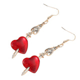 Maxbell Drop Dangle Earrings Retro Elegant for Ceremony Valentine'S Day Thanksgiving
