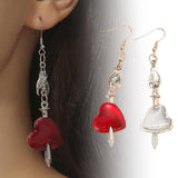 Maxbell Drop Dangle Earrings Retro Elegant for Ceremony Valentine'S Day Thanksgiving