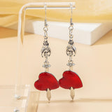 Maxbell Drop Dangle Earrings Retro Elegant for Ceremony Valentine'S Day Thanksgiving
