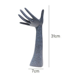 Maxbell Jewelry Display Holder Mannequin Photo Props for Decoration Women Girls Long Arm Hand