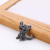 Maxbell Cat Brooch Pin Decoration Gift Animal Jewelry for Jacket Hat Backpacks