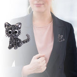 Maxbell Cat Brooch Pin Decoration Gift Animal Jewelry for Jacket Hat Backpacks