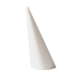 Maxbell rings Display Holder Cone Shape Modern for Offices Home Bedroom Countertops White