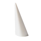 Maxbell rings Display Holder Cone Shape Modern for Offices Home Bedroom Countertops White