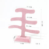 Maxbell Earrings Holder Stand Flannel for Shops Selling Retail Photography Props