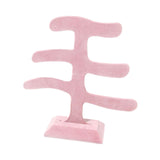 Maxbell Earrings Holder Stand Flannel for Shops Selling Retail Photography Props