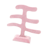 Maxbell Earrings Holder Stand Flannel for Shops Selling Retail Photography Props