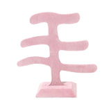 Maxbell Earrings Holder Stand Flannel for Shops Selling Retail Photography Props