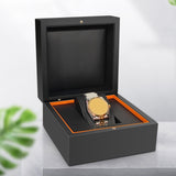 Maxbell Wristwatch Display Box Wood Decoration for Birthday Gifts Travel Necklaces