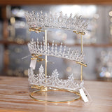 Maxbell Jewelry Organizer Rack Bridal Headdress Holder for Desktop Bangle Scrunchie