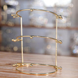 Maxbell Jewelry Organizer Rack Bridal Headdress Holder for Desktop Bangle Scrunchie