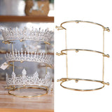 Maxbell Jewelry Organizer Rack Bridal Headdress Holder for Desktop Bangle Scrunchie