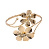 Maxbell Arm Bracelet Trendy Retro Arm Band for Graduation Wife Women Aureate