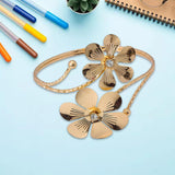 Maxbell Arm Bracelet Trendy Retro Arm Band for Graduation Wife Women Aureate