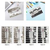Maxbell Micro Screws Set Replacement Repair Tool Tiny for Watch Glasses Electronics Style A