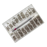Maxbell Micro Screws Set Replacement Repair Tool Tiny for Watch Glasses Electronics Style A