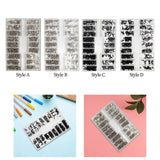 Maxbell 500 Pieces 18 Sizes Mini Screw Nuts Rust Proof Universal for Notebook Glass Style A