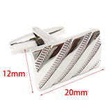 Maxbell 1 Pair Men Cufflinks Jewelry Statement Fashion for Tuxedo Husband Groomsmen