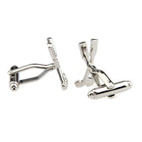 Maxbell 3D Golf Club shape Cufflinks Stylish Formal for Business Party Tuxedo