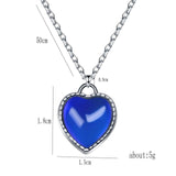Maxbell Mood Pendant Necklaces Delicate Jewelry Clavicle Chain Charms for Men Gifts