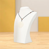 Maxbell PU Leather Necklace Display Holder Stand Jewelry Holder for trades Shows M