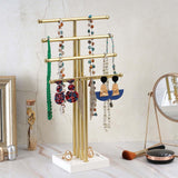 Maxbell 4 Layers Jewelry Organizer Ornament Shelf for Vanity Table Tabletop Rings