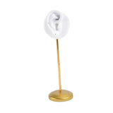 Maxbell Resin Ear Stud Holder Hanger Ear Model Durable for Home Salon Tabletop Left