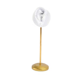 Maxbell Resin Ear Stud Holder Hanger Ear Model Durable for Home Salon Tabletop Left