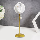 Maxbell Resin Ear Stud Holder Hanger Ear Model Durable for Home Salon Tabletop Left