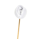 Maxbell Resin Ear Stud Holder Hanger Ear Model Durable for Home Salon Tabletop Left