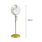 Maxbell Resin Ear Stud Holder Hanger Ear Model Durable for Home Salon Tabletop Left