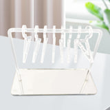 Maxbell Hangers Clear Acrylic Jewelry Display Rack Transparent for Storage Rack Silver