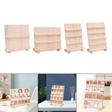 Maxbell Earring Display Stand with Base Portable Card Display Stand Holder 2 layers