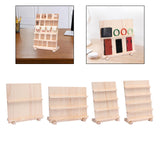 Maxbell Earring Display Stand with Base Portable Card Display Stand Holder 2 layers