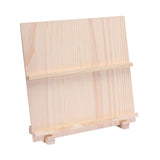 Maxbell Earring Display Stand with Base Portable Card Display Stand Holder 2 layers