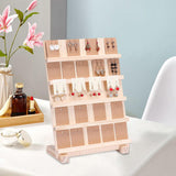 Maxbell Earring Display Stand with Base Portable Card Display Stand Holder 5 layers