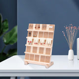 Maxbell Earring Display Stand with Base Portable Card Display Stand Holder 5 layers
