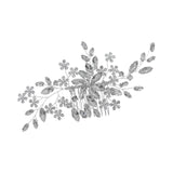 Maxbell Rhinestone Bridal Hair Comb Hair Accessories for Bridesmaids Wedding Girls Argent