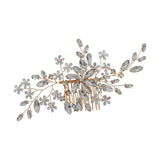 Maxbell Rhinestone Bridal Hair Comb Hair Accessories for Bridesmaids Wedding Girls Aureate