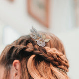 Maxbell Wedding Flower Hair Combs Set Bridesmaids Headpiece Handmade Bridal Headband