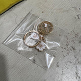 Maxbell Cute Animal Keychain Flower Pendant Creative for Car key Purse Wallet