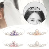 Maxbell Hairband Tiaras Headdress Decorative Accessories Gift for Girls Fairy Prom Violet