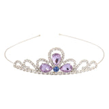 Maxbell Hairband Tiaras Headdress Decorative Accessories Gift for Girls Fairy Prom Violet